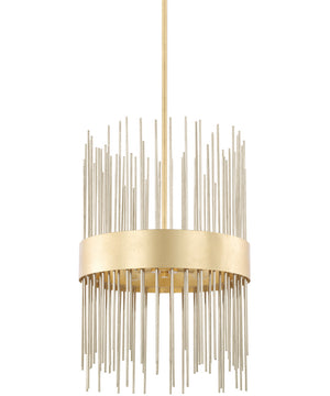 Lena 4-Light Pendant In Fire And Ice