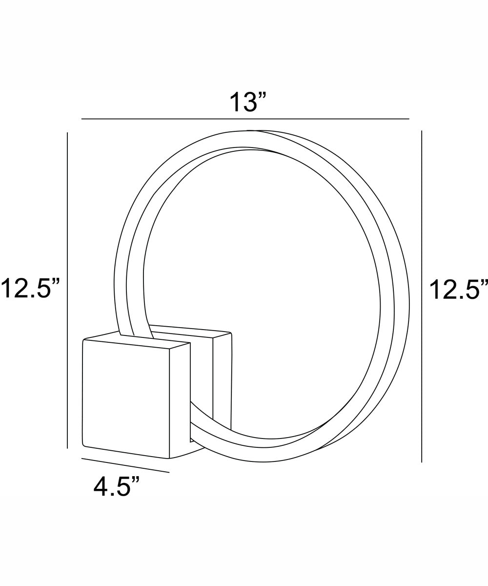 Fannie 1-Light Led Table Lamp Concrete Grey/Black