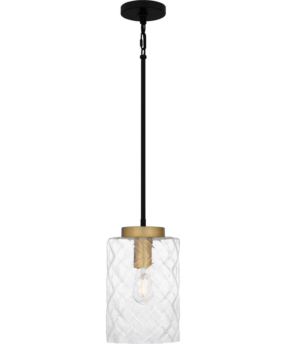 Carly Small 1-light Mini Pendant Matte Black