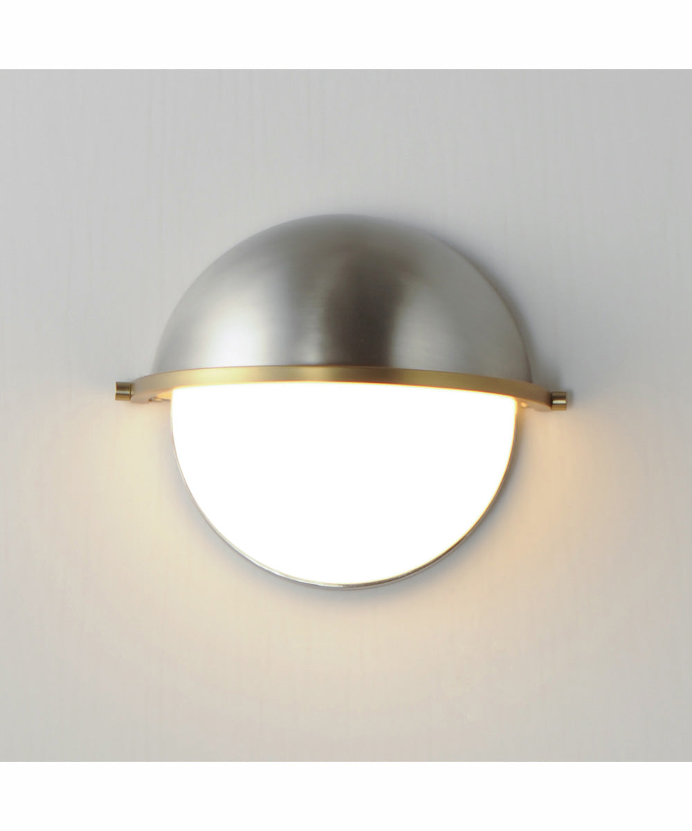 Duke Half Sconce Satin Nickel / Satin Brass