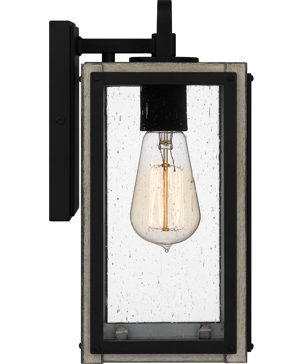 Bramshaw Small 1-light Outdoor Wall Light  Coastal Armour Aluminum Matte Black