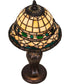 15"H Tiffany Roman Mini Lamp