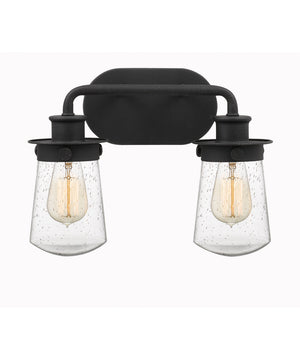 Lewiston Medium 2-light Bath Light Grey Ash