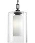 Compel 1-Light Hanging Lantern Textured Black