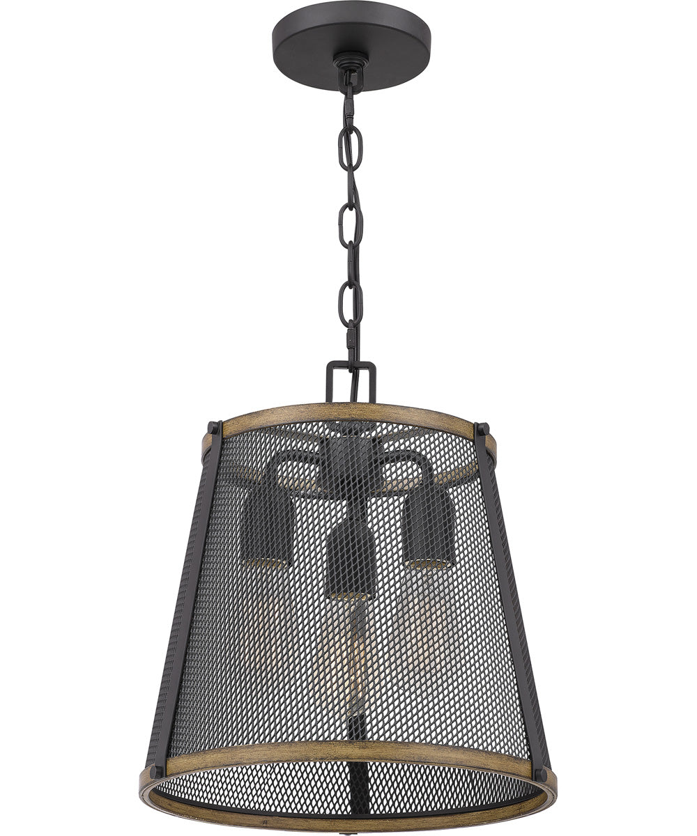 Lindstrom Small 3-light Mini Pendant Matte Black