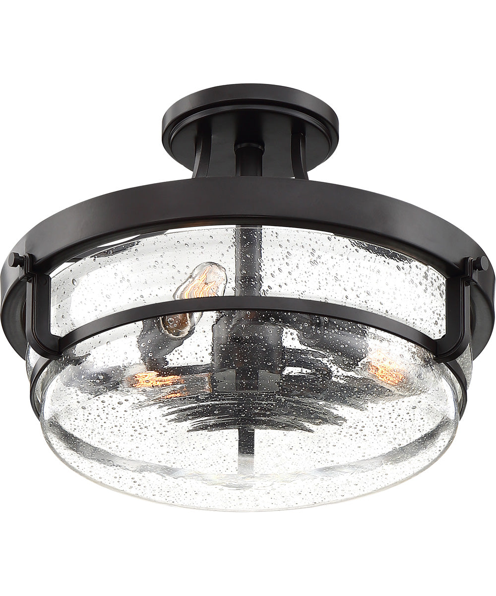 Outpost 3-light Semi Flush Mount Palladian Bronze