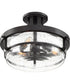 Outpost 3-light Semi Flush Mount Palladian Bronze