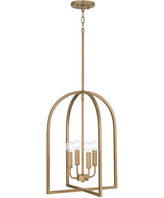 Lawson 4-Light Foyer Aged Brass