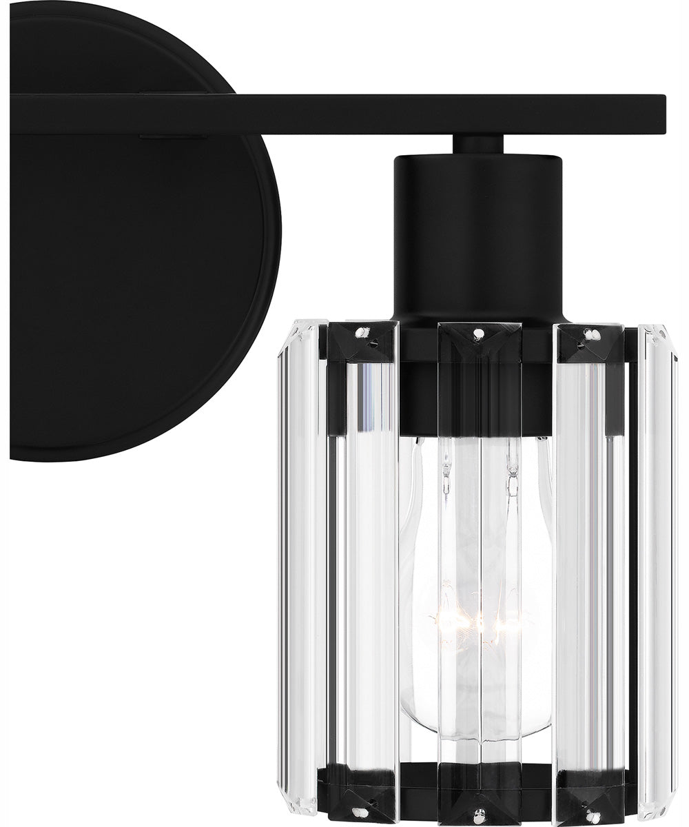 Isla Medium 2-light Bath Light Matte Black