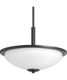 Replay 3-Light Inverted Pendant Textured Black
