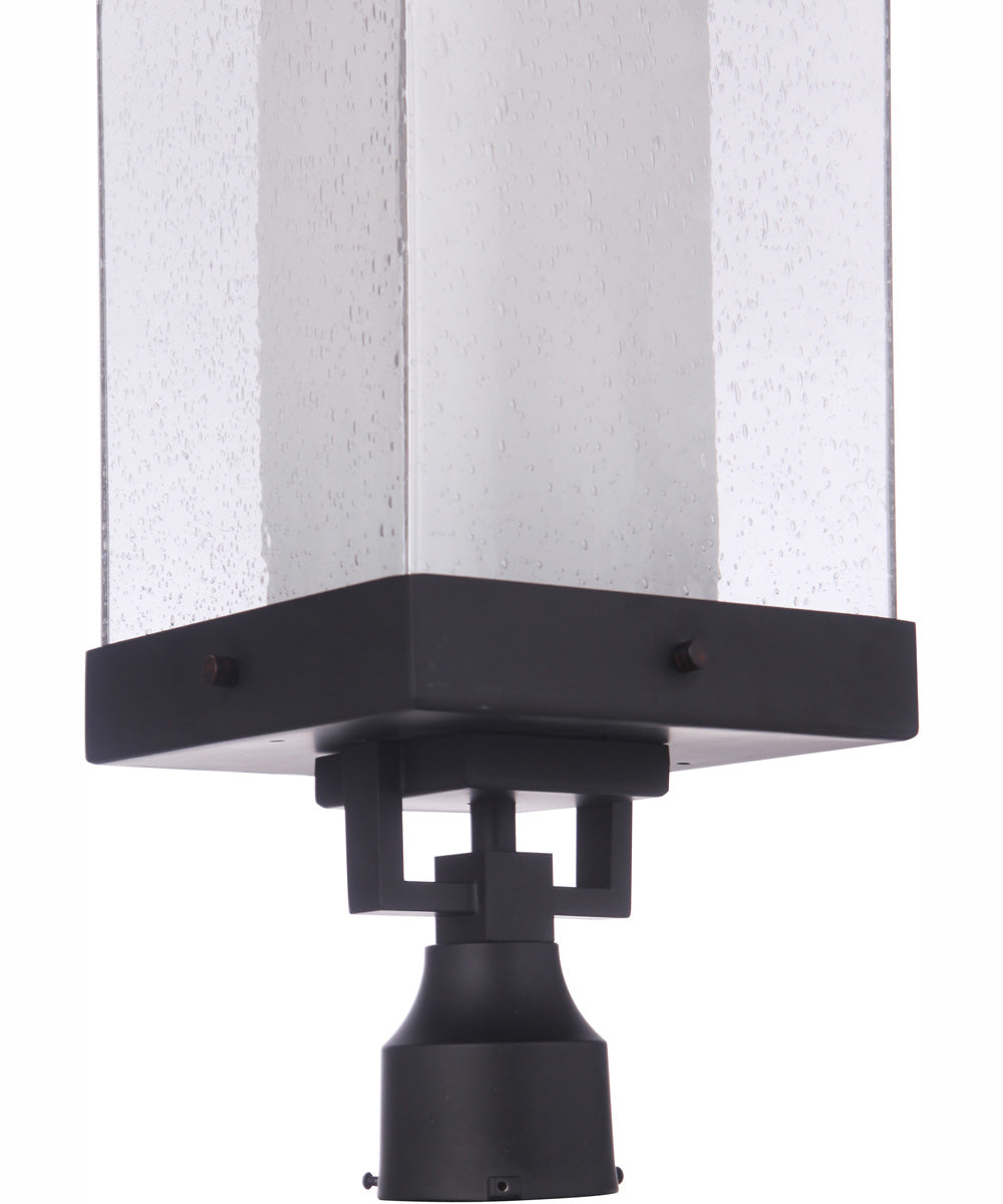 Hayner 1-Light Outdoor Post Mount Midnight