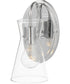 Ava 1-Light Wall Sconce Polished Chrome