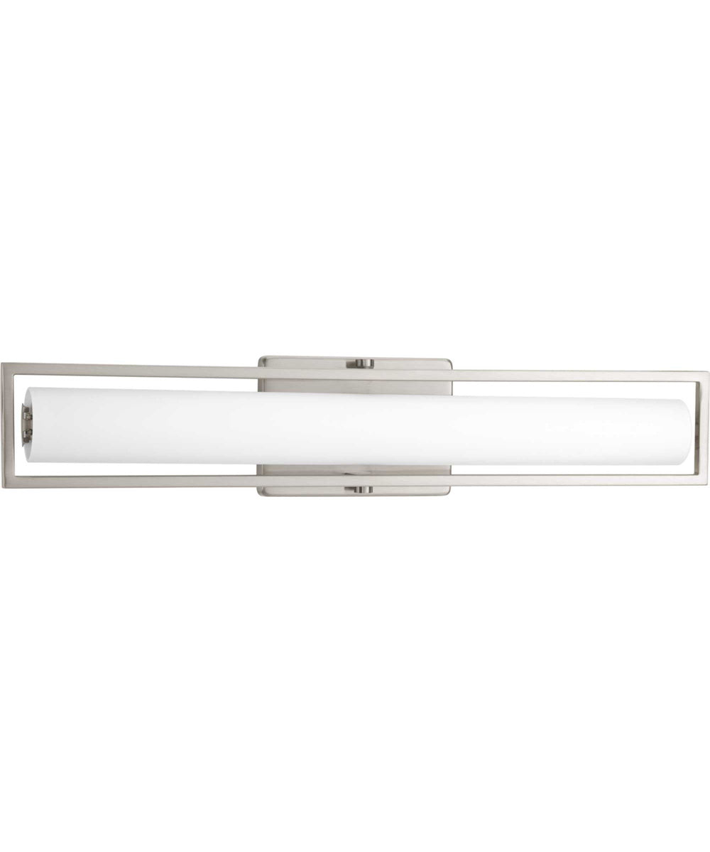 Frame LED 24" Linear Vanity Light Brushed Nickel