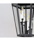 Oxford Outdoor 6-Light Pendant Black