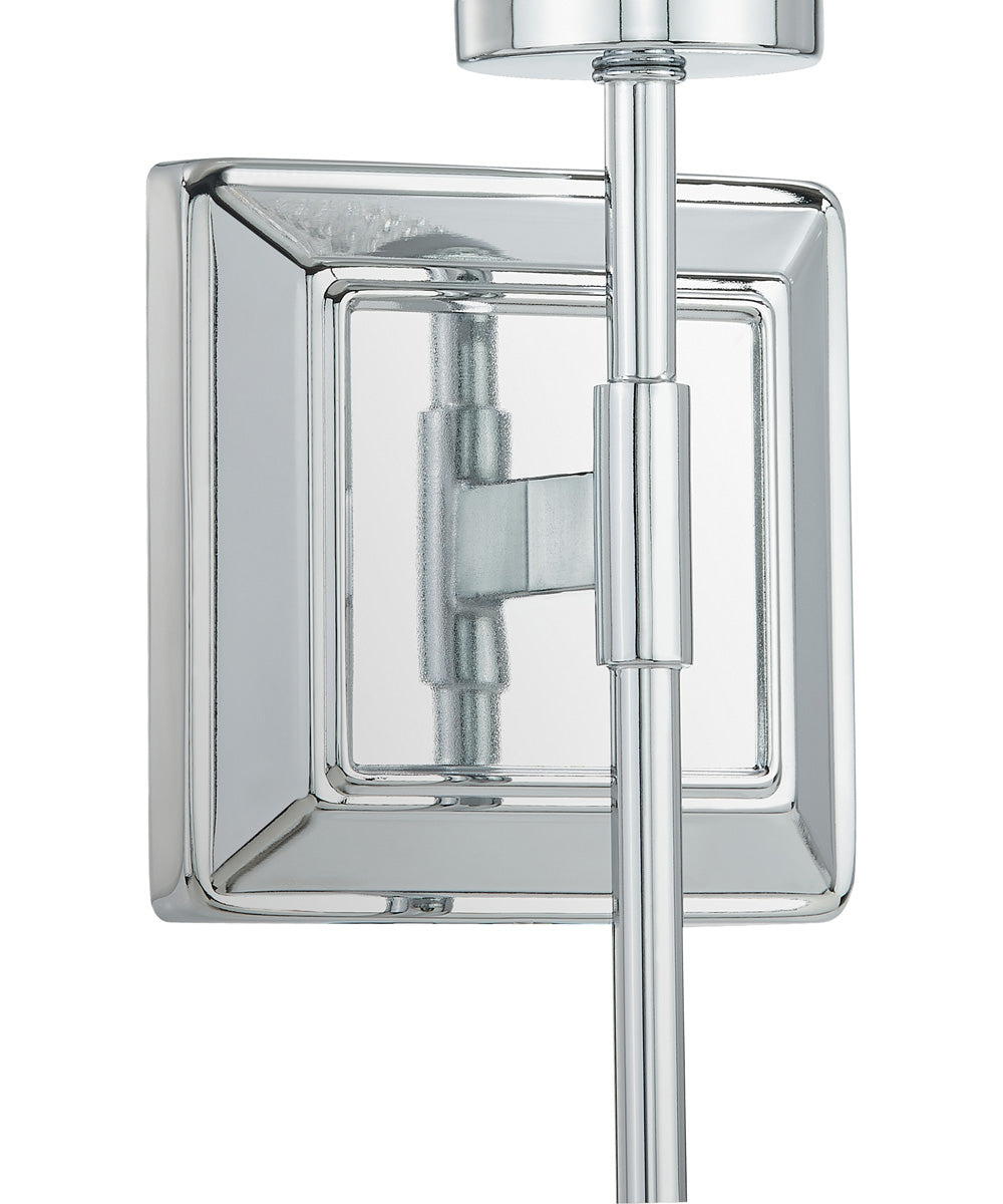 Nora Small 1-light Wall Sconce Polished Chrome