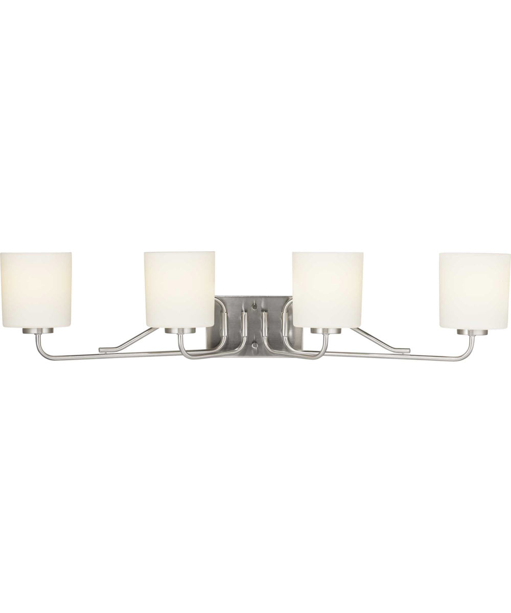 Tobin 4-Light Bath & Vanity Brushed Nickel