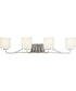 Tobin 4-Light Bath & Vanity Brushed Nickel