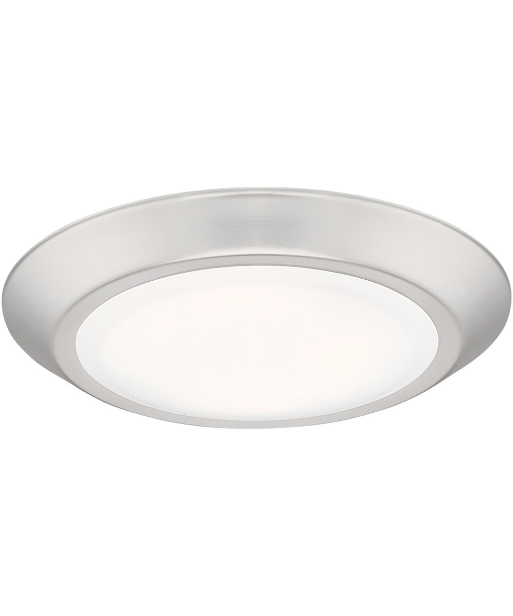 Verge  Flush Mount Brushed Nickel