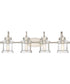 Danbury Extra Large 4-light Bath Light Brushed Nickel