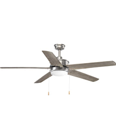 Whirl 60" Indoor/Outdoor 5-Blade Ceiling Fan Antique Nickel