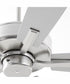 60" Ovation Ceiling Fan Satin Nickel