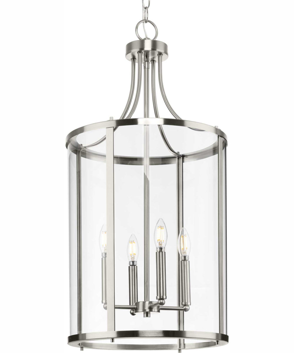 Gilliam 4-Light New Traditional Hall & Foyer Brushed Nickel
