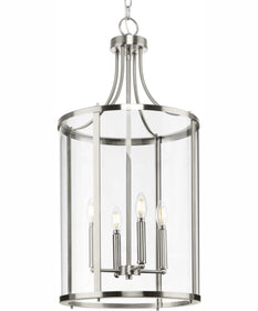 Gilliam 4-Light New Traditional Hall & Foyer Brushed Nickel
