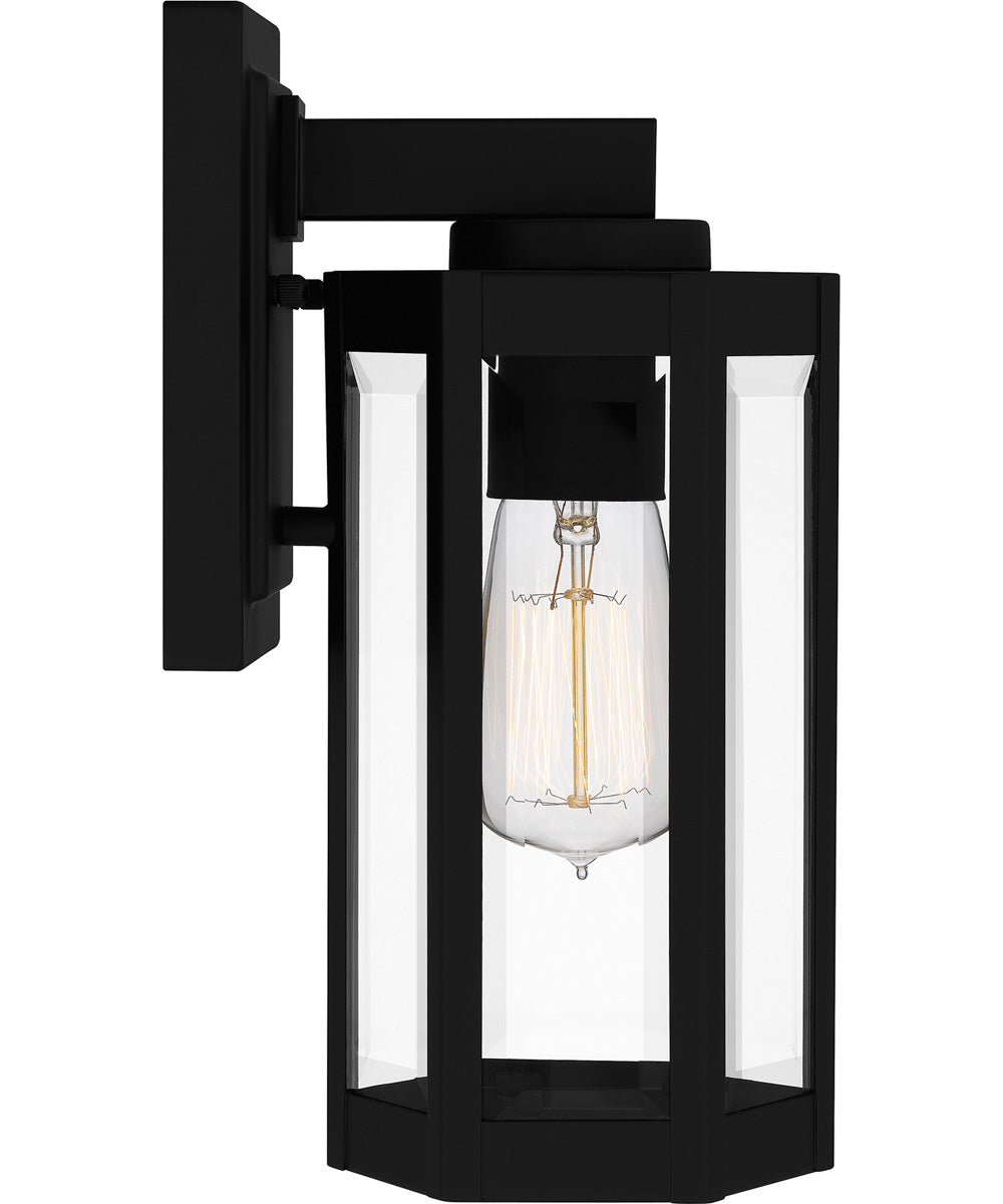 Mesnick Small 1-light Outdoor Wall Light Matte Black