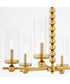 Tamara Day's Lee Boulevard 6-light Chandelier Aged Brass
