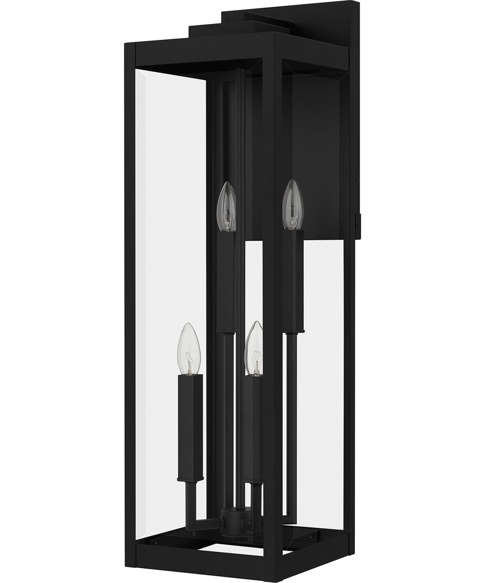 Westover 4-light Outdoor Wall Light Earth Black