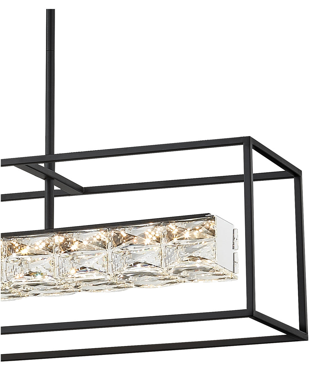 Dazzle  Island Light Matte Black