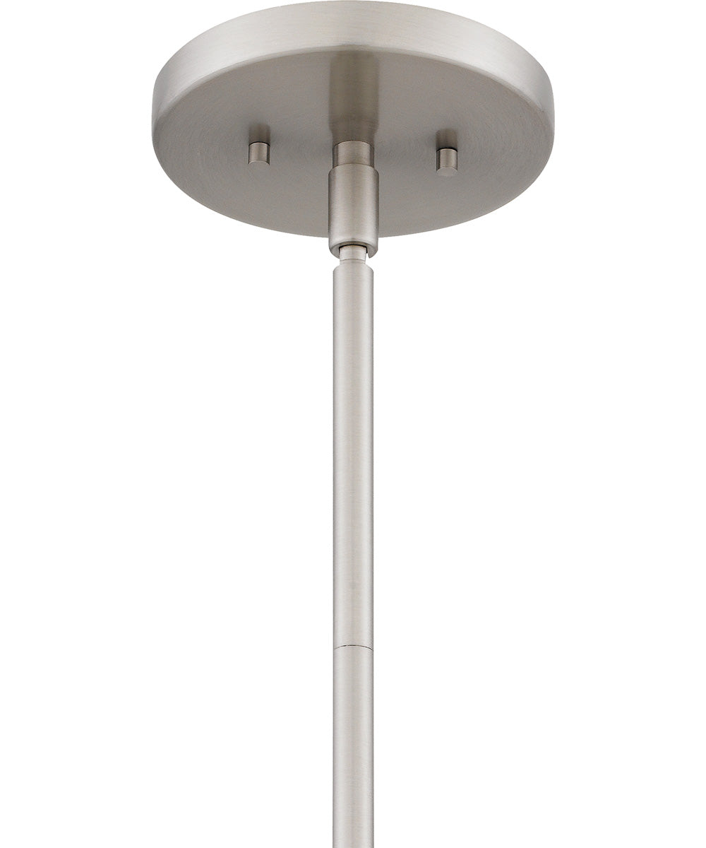 Quoizel Pendant 2-light Pendant Brushed Nickel