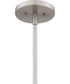 Quoizel Pendant 2-light Pendant Brushed Nickel