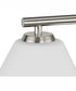 Copeland 3-Light Vanity Mid-Century Modern Vanity Light Brushed Nickel