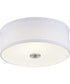 Inspire LED 13" LED Flush Mount Brushed Nickel