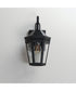 Oxford Outdoor 1-Light Wall Sconce Black