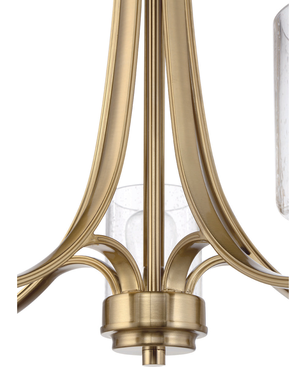 Bolden 5-Light Chandelier Satin Brass