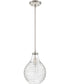 Genie Small 1-light Mini Pendant Brushed Nickel