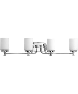 Glide 4-Light Bath & Vanity Polished Chrome