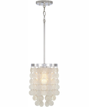 Shelby 1-Light Pendant Polished Nickel
