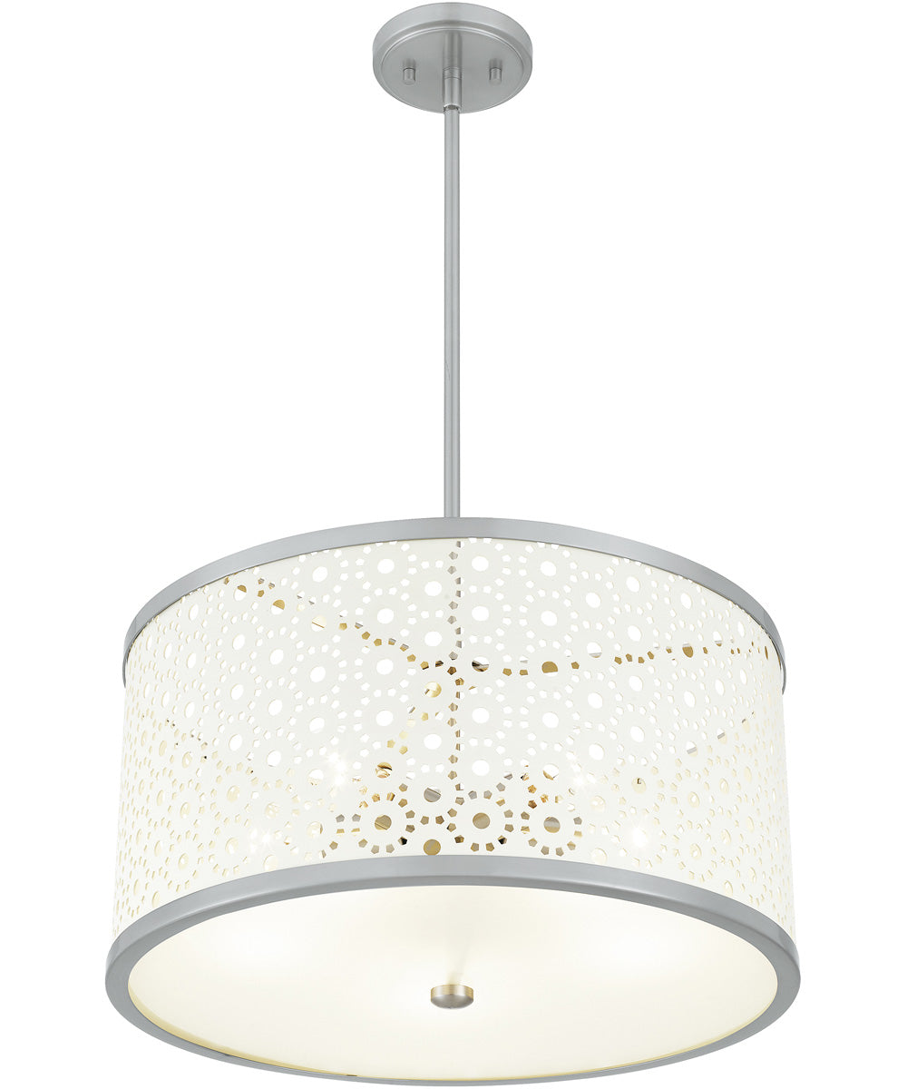 Emmeline 5-light Pendant Brushed Nickel