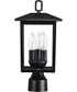 Jamesport 3-Light Outdoor Matte Black