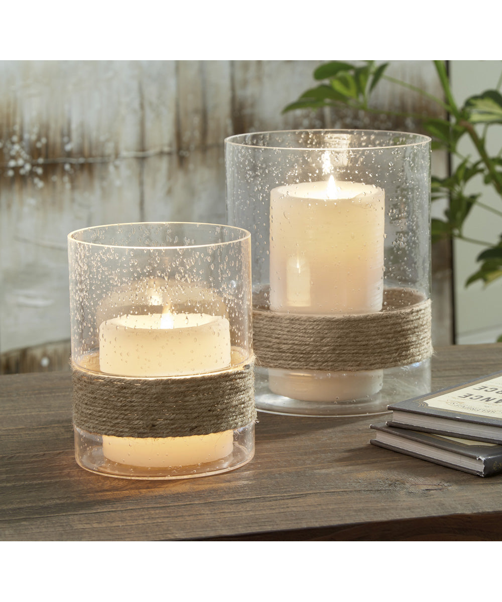 Eudocia Candle Holder Set (2/CN) Clear