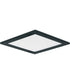 Wafer 7 inch SQ LED Surface Mount 3000K Black