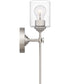 Aria Small 1-light Wall Sconce Brushed Nickel
