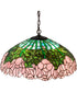 22" Wide Tiffany Cabbage Rose Pendant