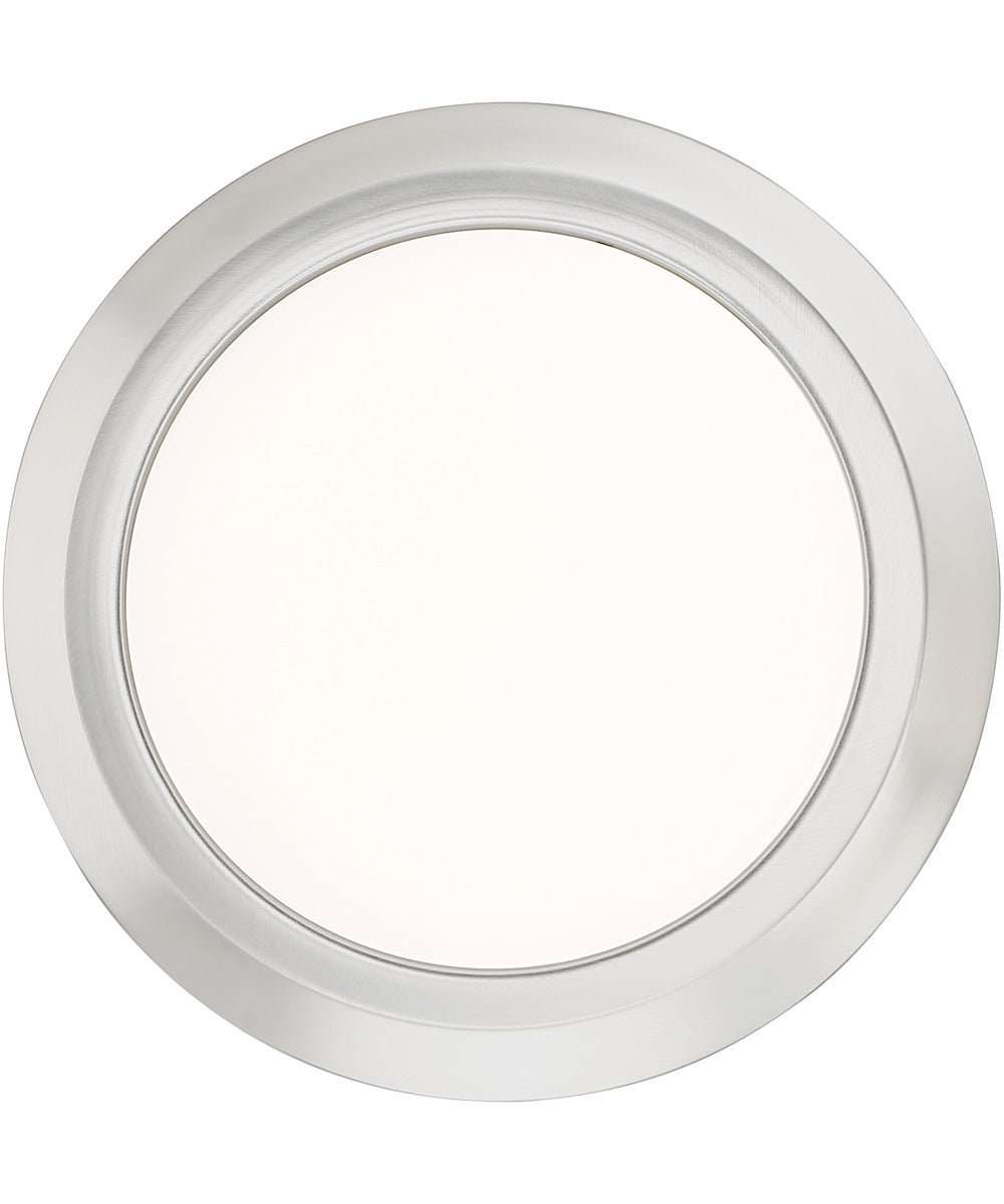 Verge  Flush Mount Brushed Nickel