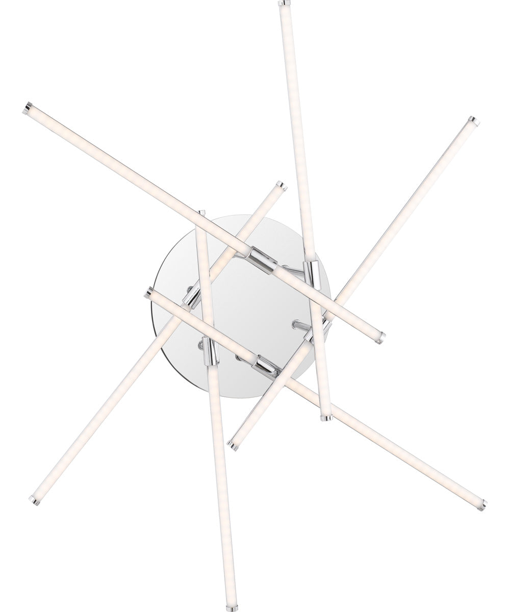 Lightshow  Semi Flush Mount Polished Chrome