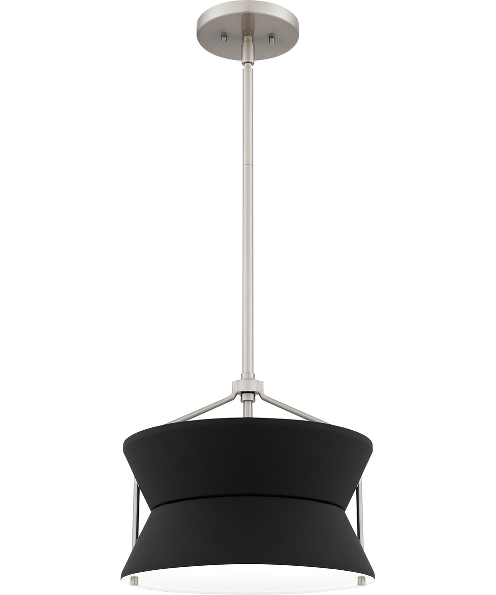 Quoizel Pendant 2-light Pendant Brushed Nickel