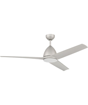 Nitro 54" 1-Light Ceiling Fan (Blades Included) Painted Nickel
